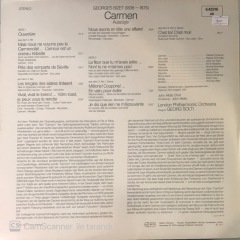 Georges Bizet Carmen LP