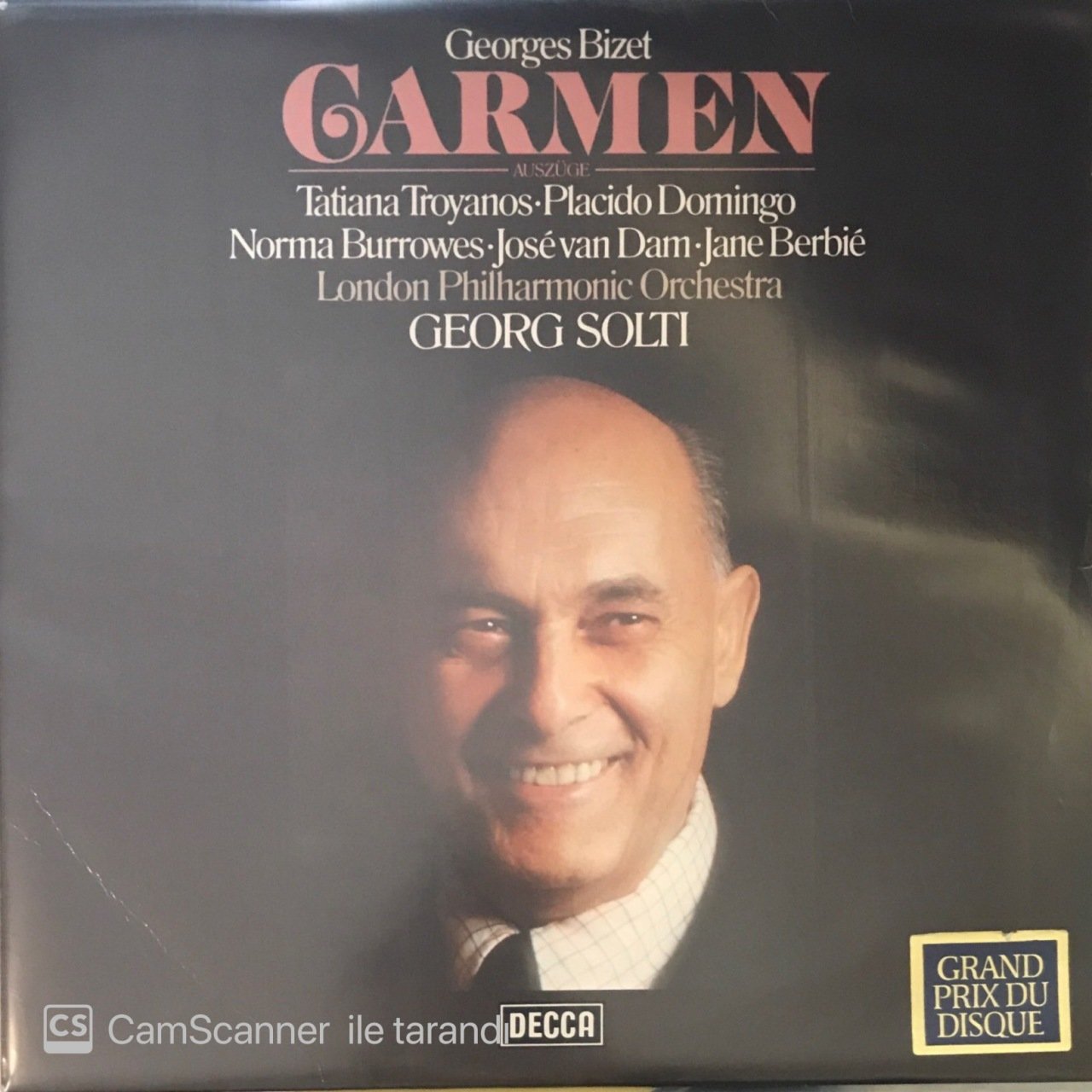 Georges Bizet Carmen LP