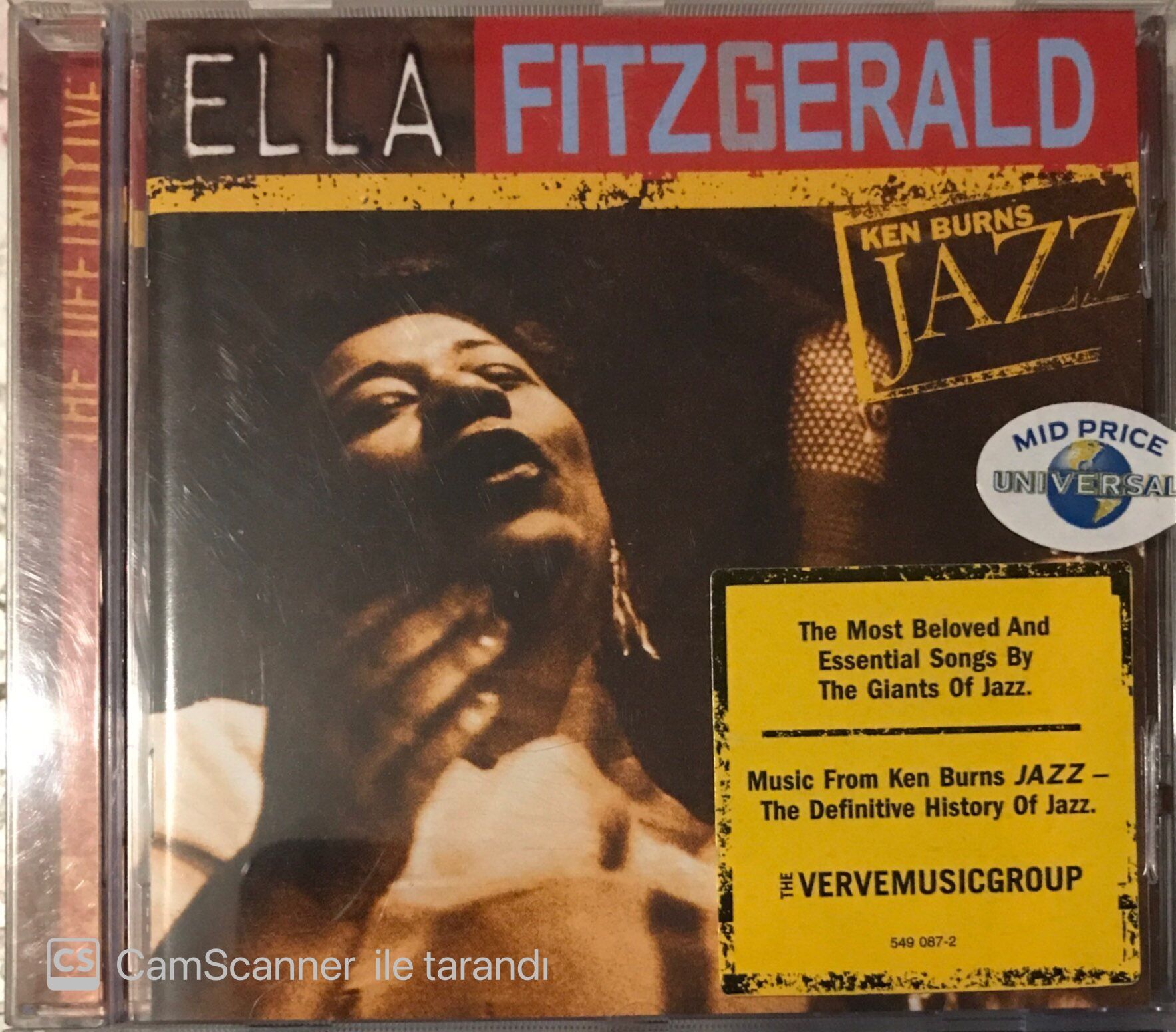 Ella Fitzgerald Ken Burns Jazz CD
