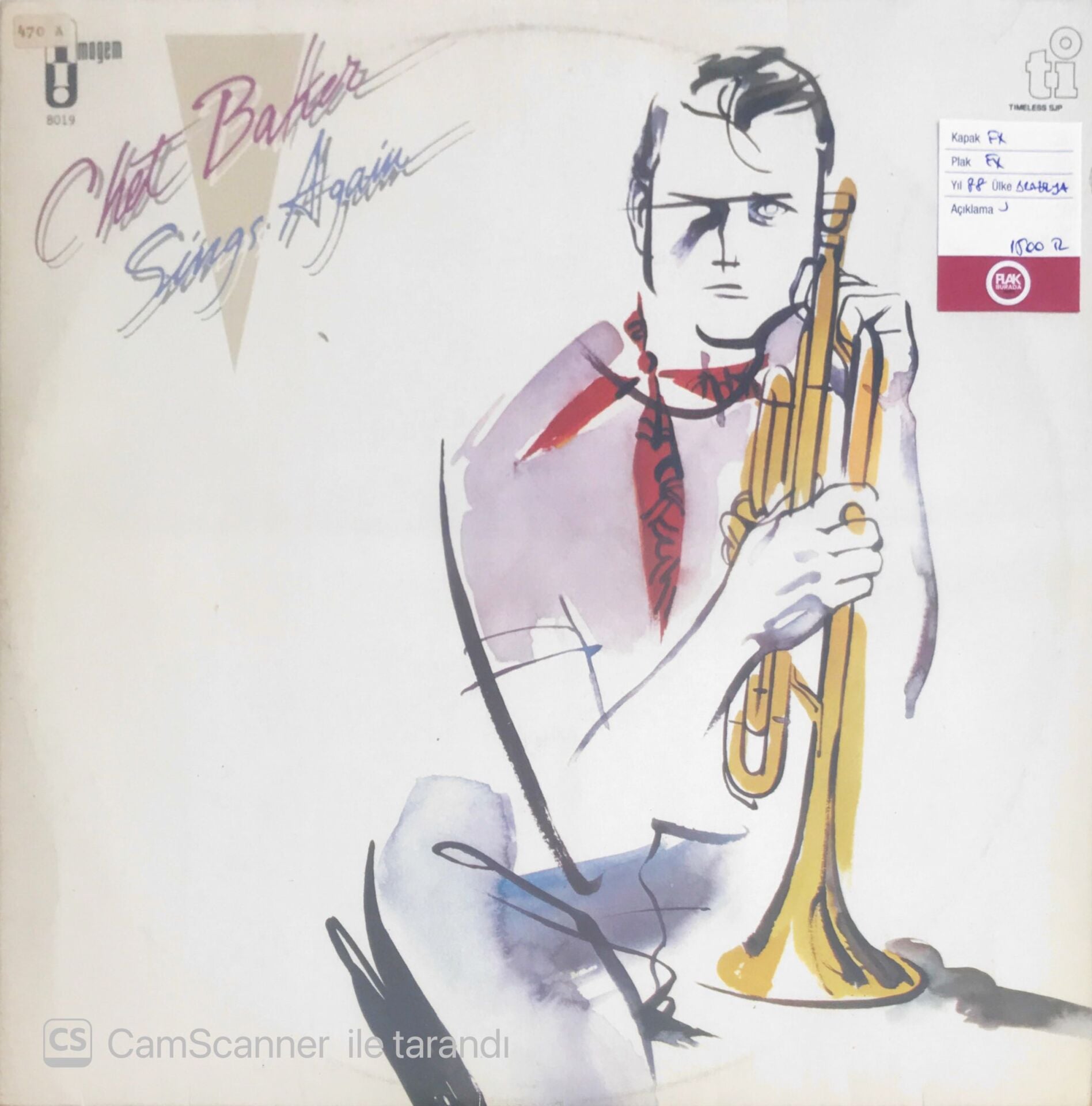Chet Baker - Sings Again - LP