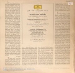 Johann Sebastian Bach Italienisches Konzert BWV 971 LP