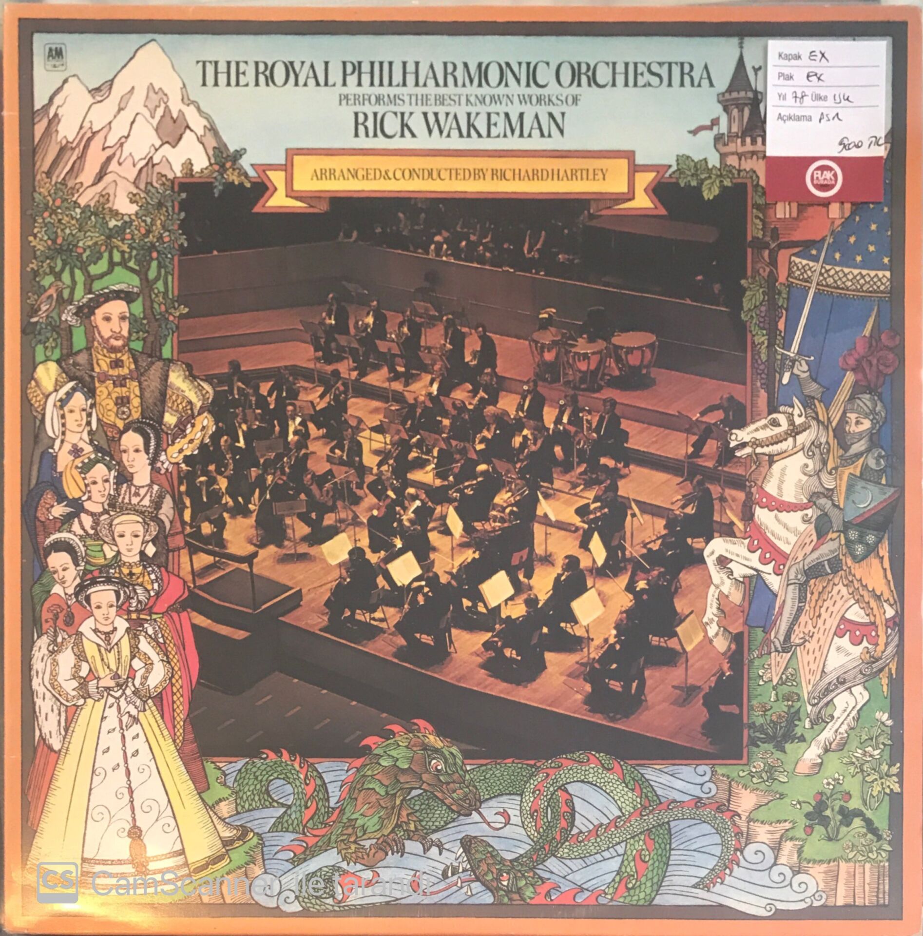 Rick Wakeman - The Royal Philharmonic Orchestra LP