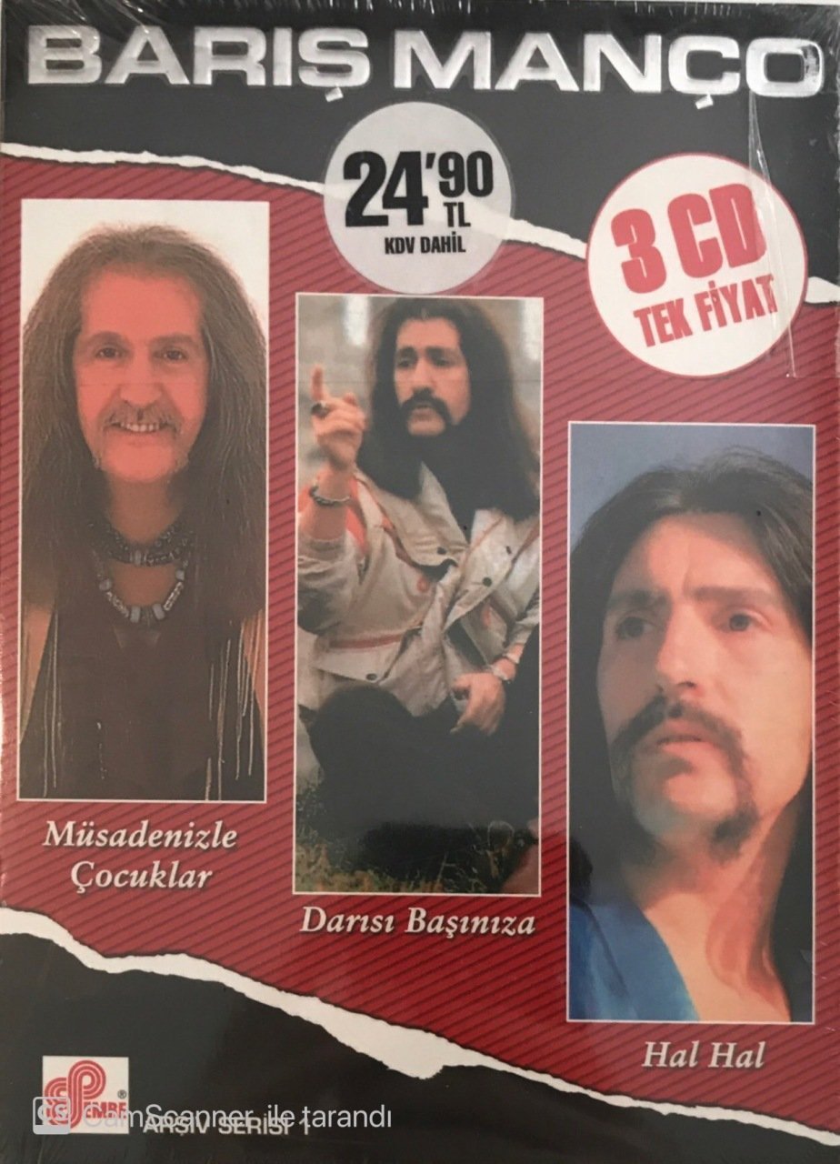Barış Manço 3 CD
