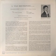 Beethoven Violinkonzert D-Dur Op.61 LP