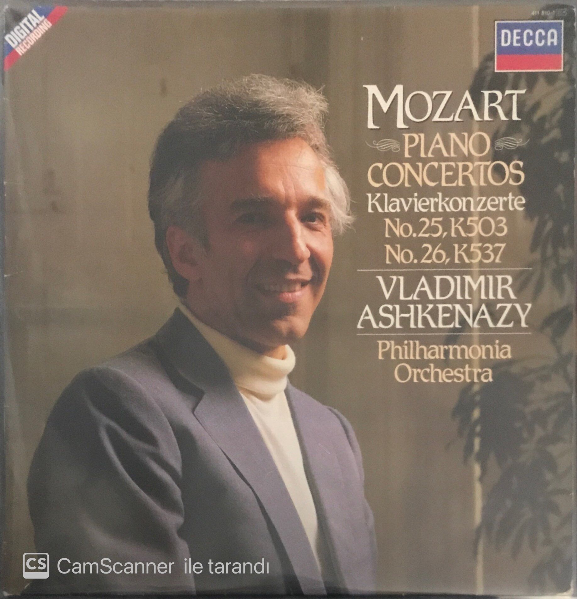 Mozart Piano Concertos Klavierkonzerte LP