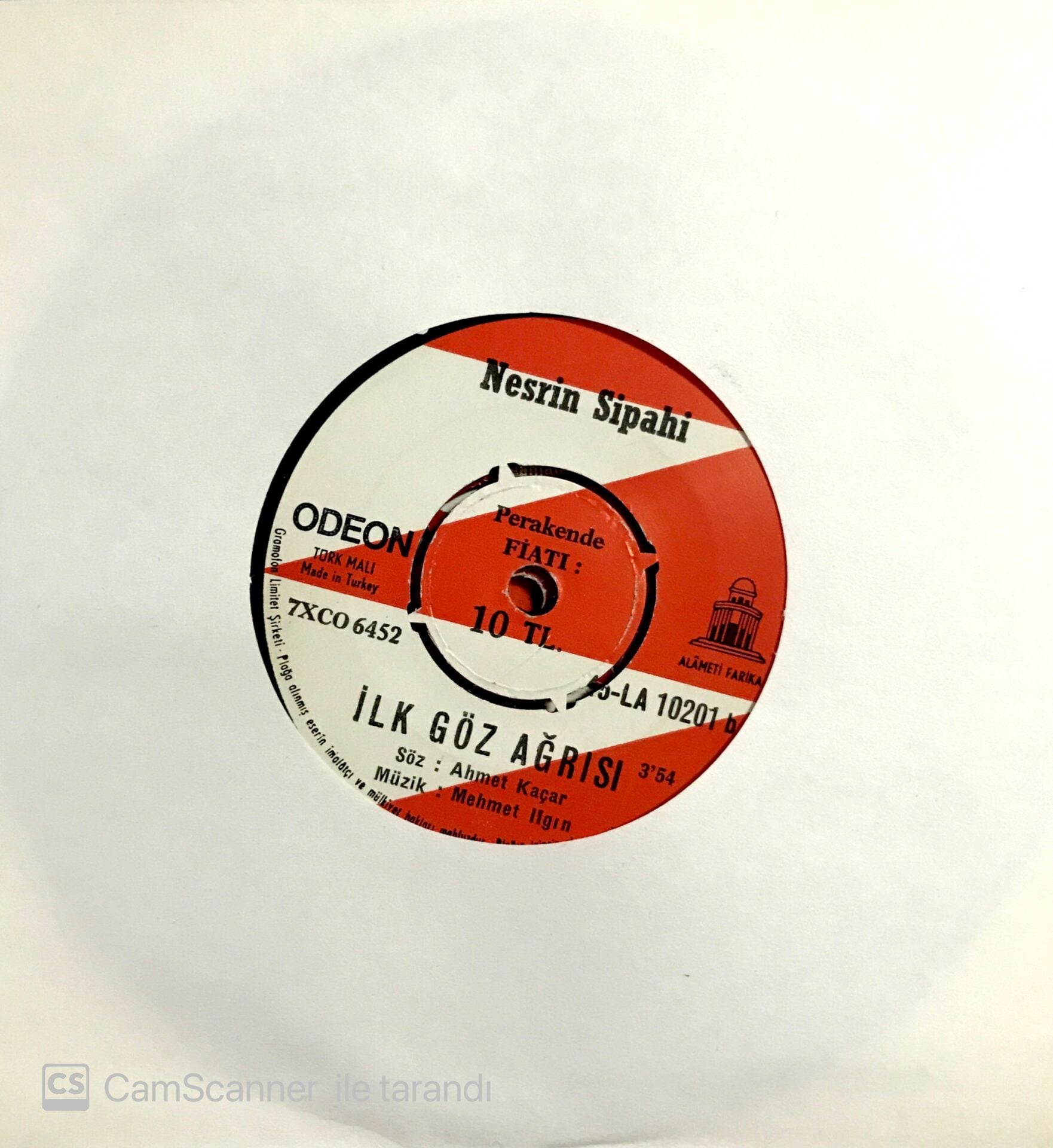 Nesrin Sipahi Ağlama Değmez Hayat 45lik