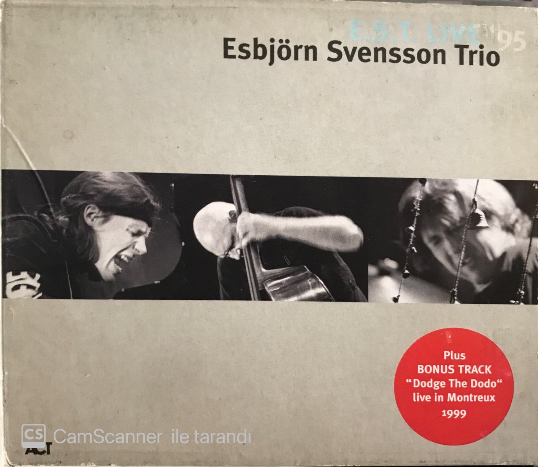 Esbjörn Svensson Trio Live '95 CD