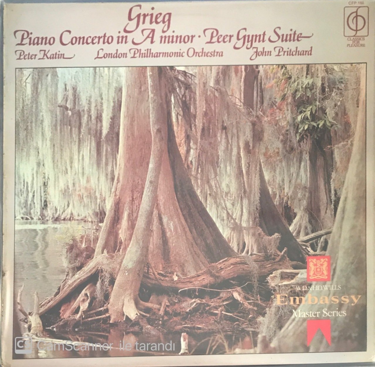 Grieg Piano Concerto In A Minor - Peer Gynt Suite LP