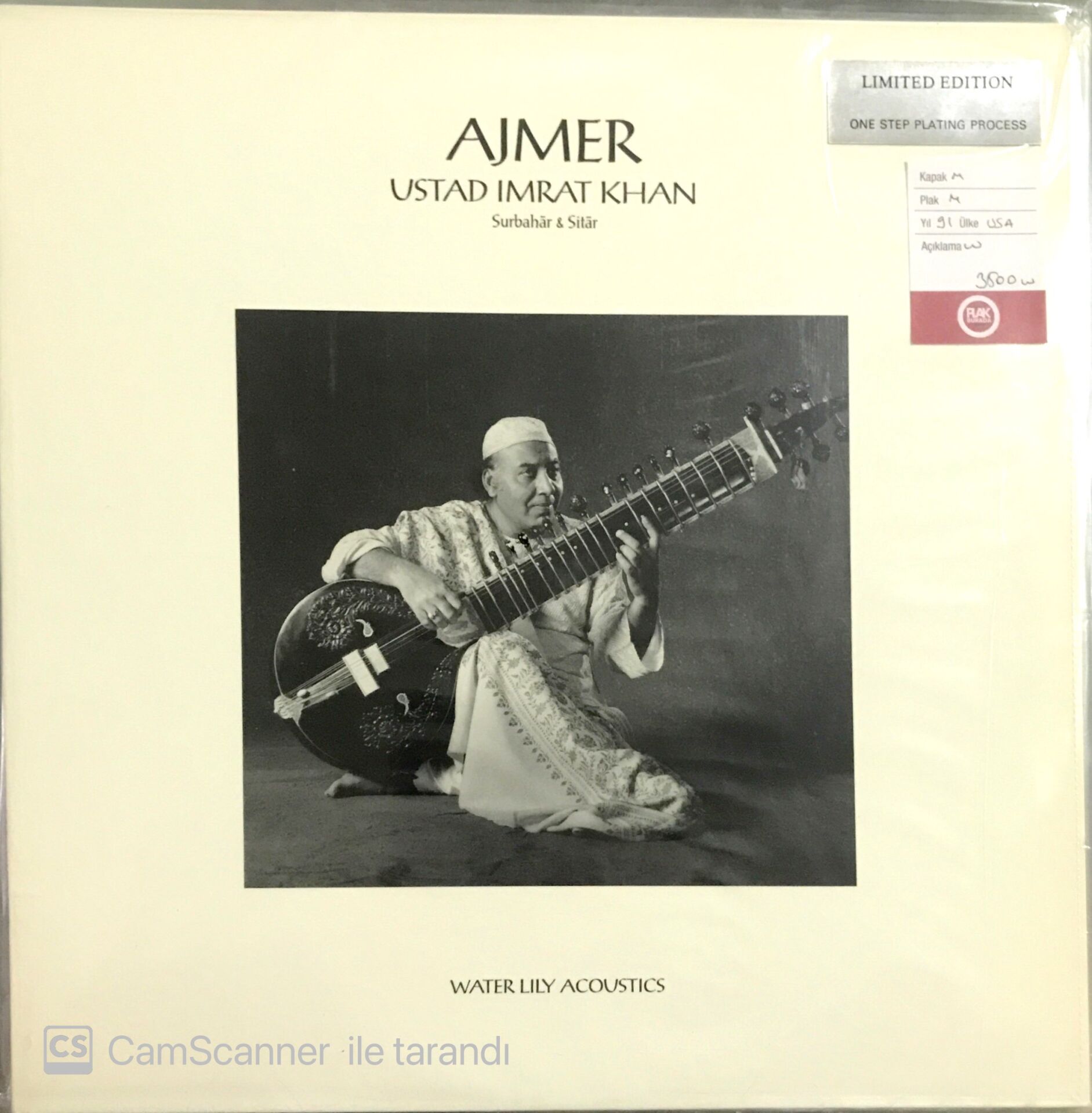 Ajmer Ustad İmrat Khan LP
