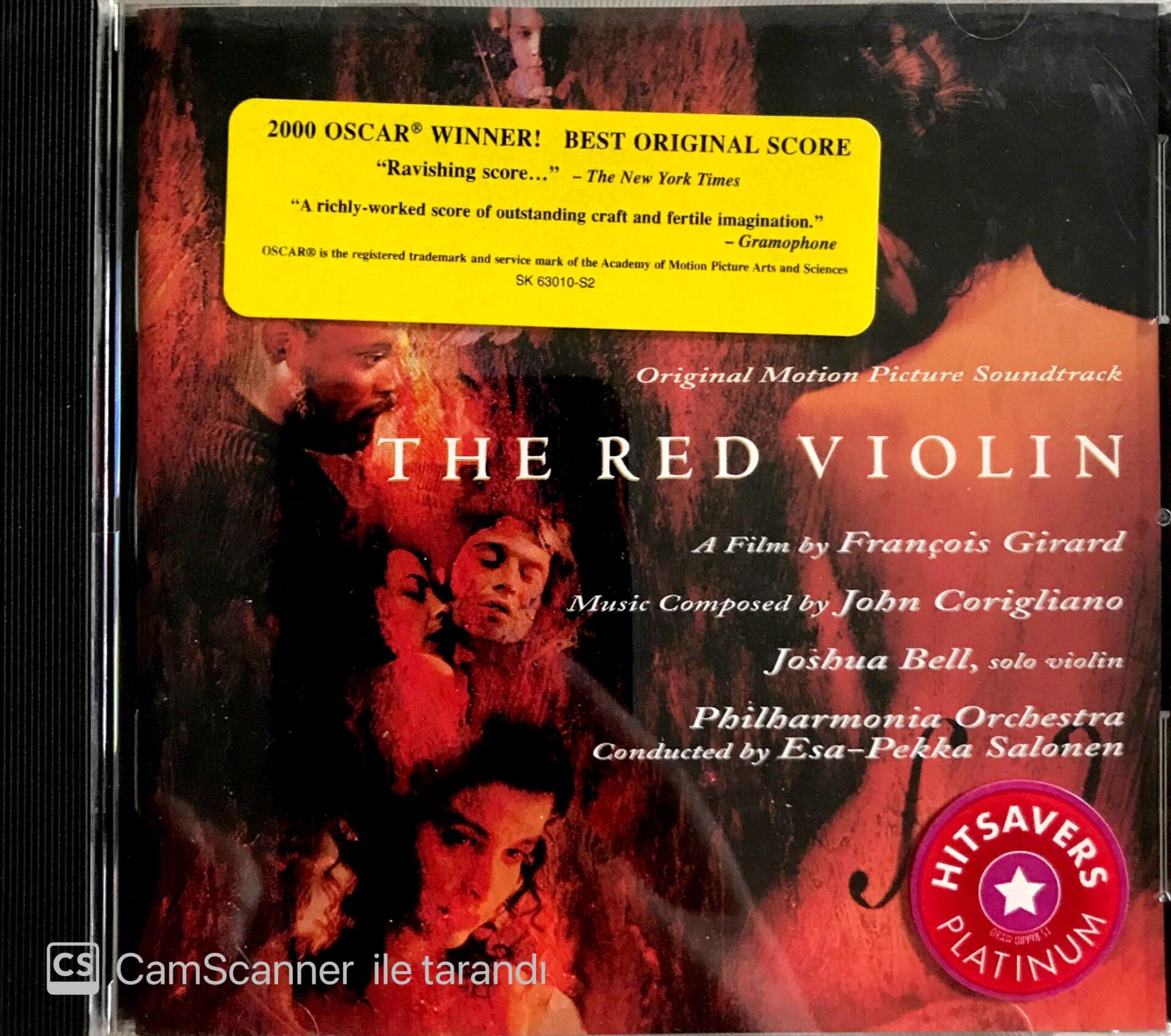 The Red Violin Original Motion Picture Soundtrack CD