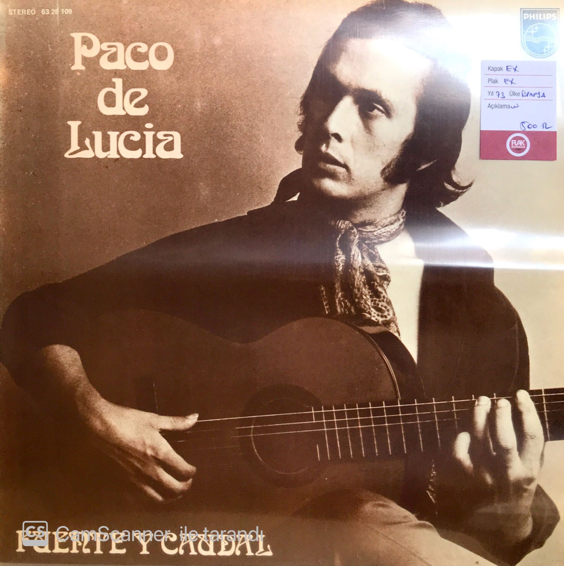 Paco De Lucia / Fuente Y Caudal LP