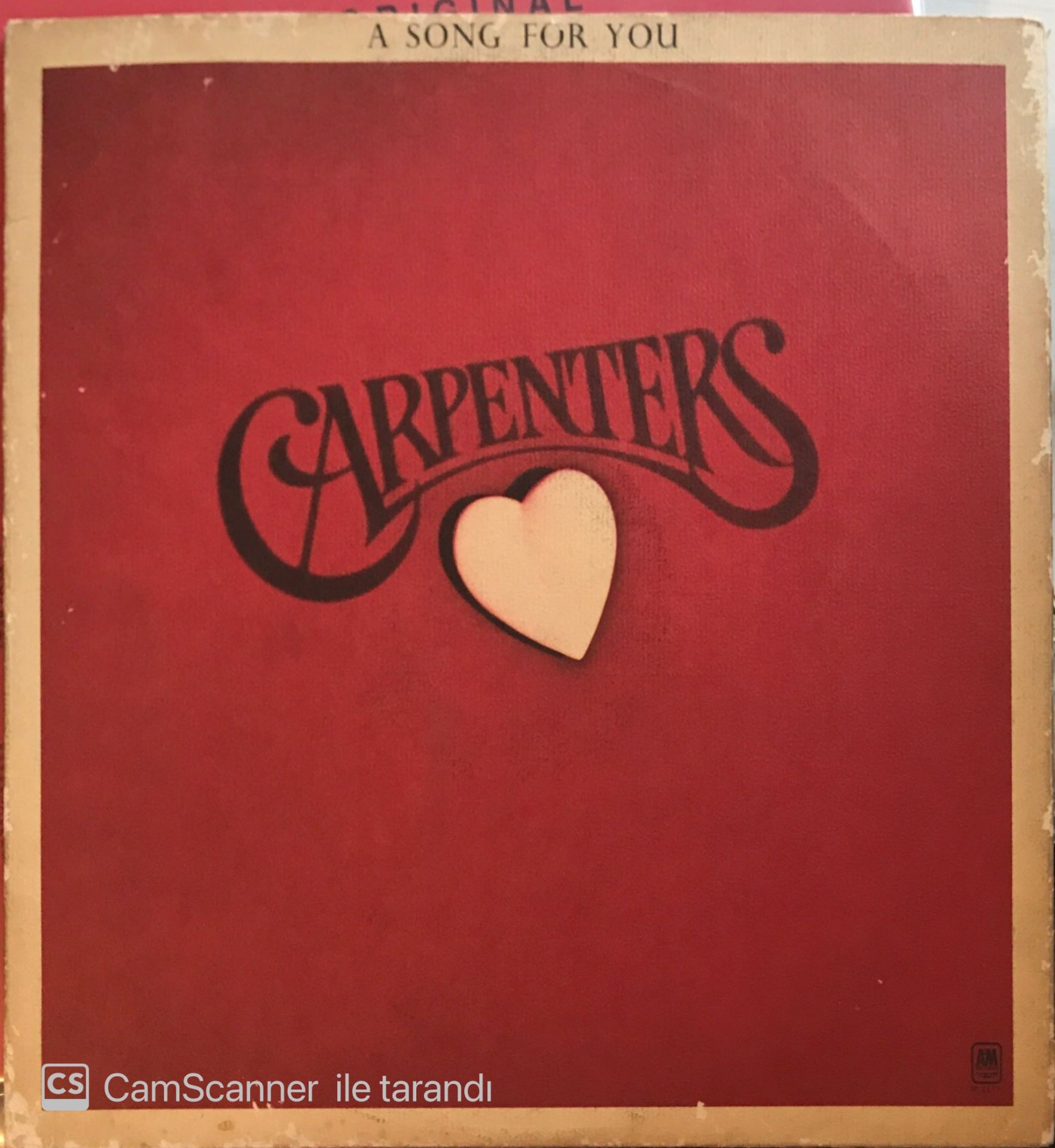 Carpenters - A Song For You LP