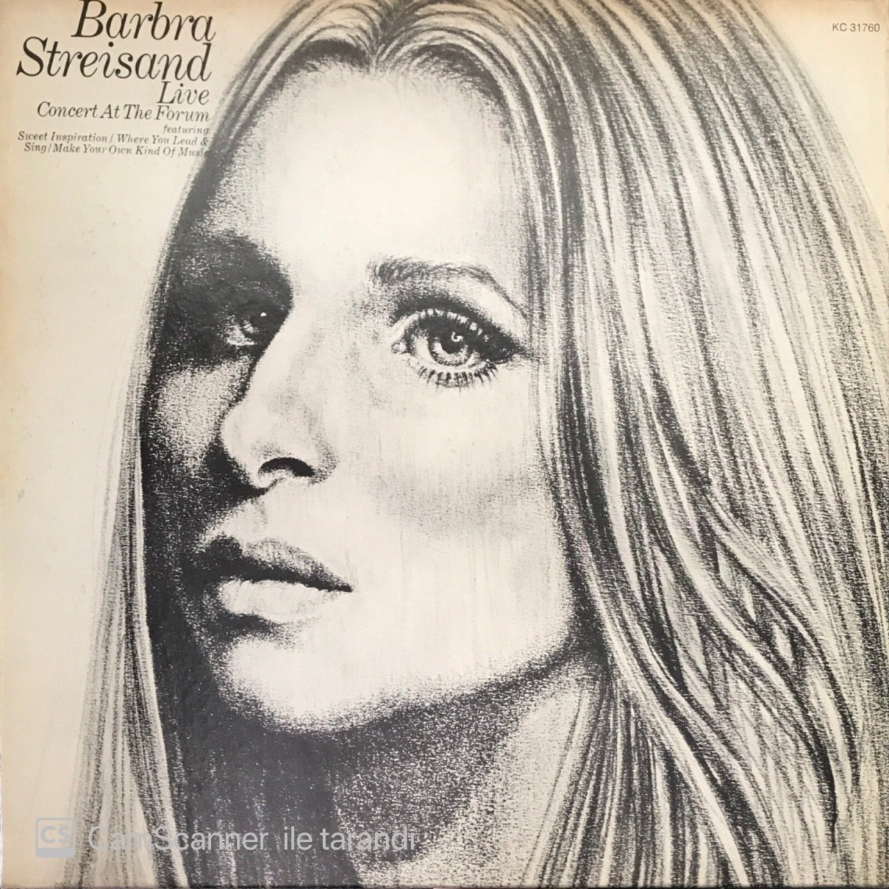 Barbra Streisand Live Concert At The Forum LP