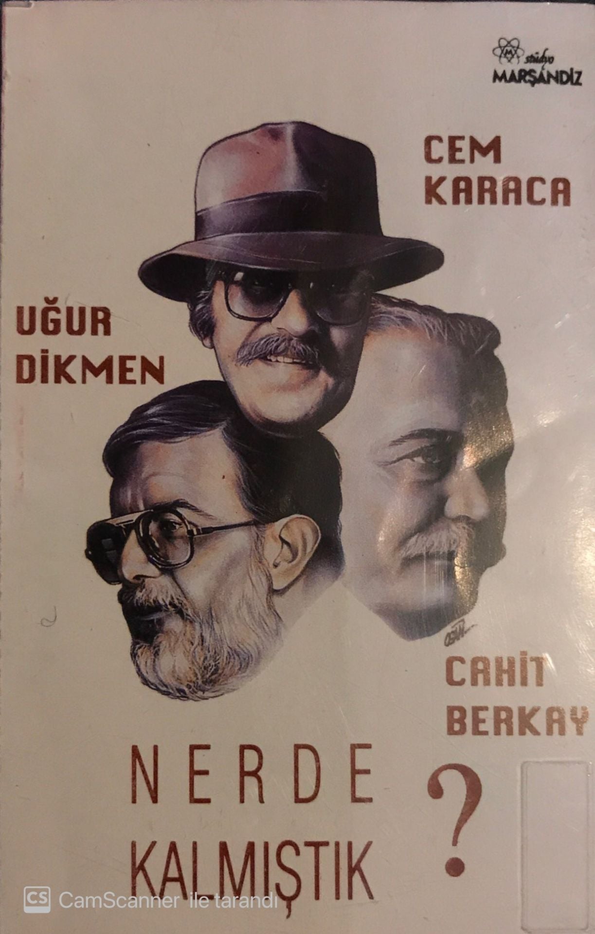 Nerde Kalmıştık - Cem Karaca , Uğur Dikmen , Cahit Berkay KASET