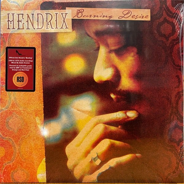 Jimi Hendrix – Burning Desire Double LP (Turuncu & Kırmızı)