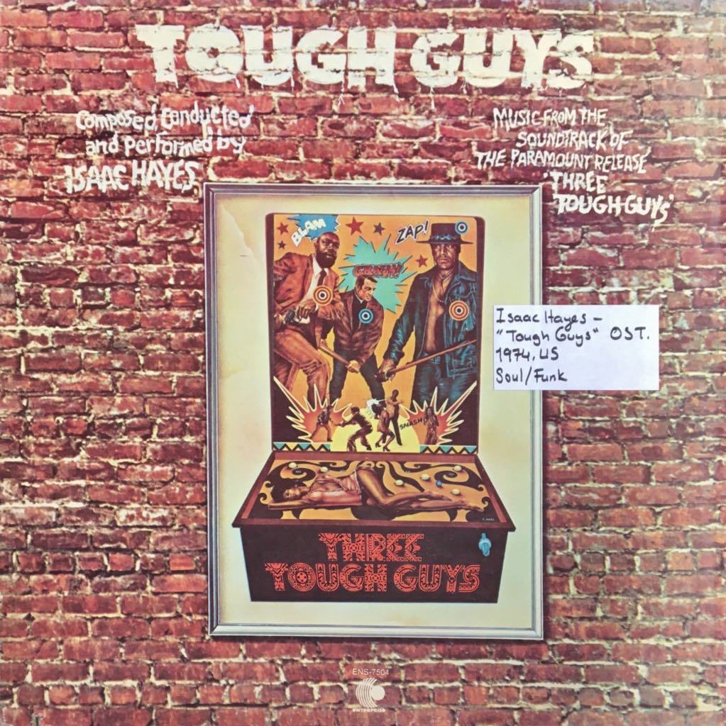 Isaac Hayes Three Tough Guys Soundtrack LP