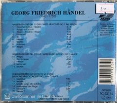 Georg Fredrich Handel 1685-1759 Classic CD