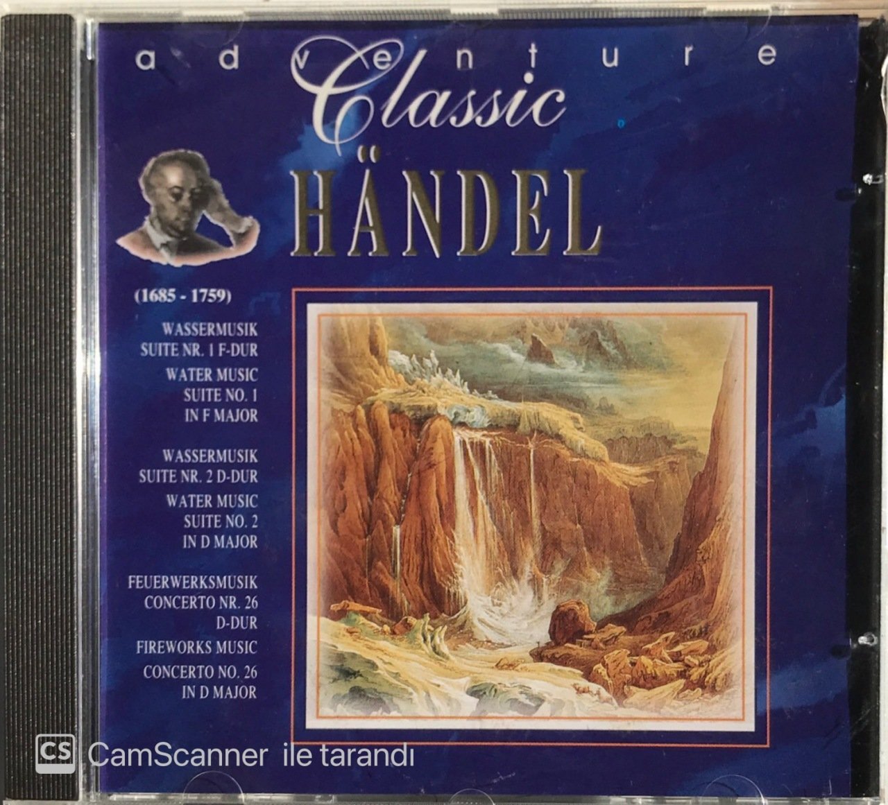 Georg Fredrich Handel 1685-1759 Classic CD