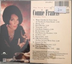 The Very Best Of Connie Francis Volume Two CD