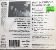 Martin Krusche - Friendship Pagoda CD