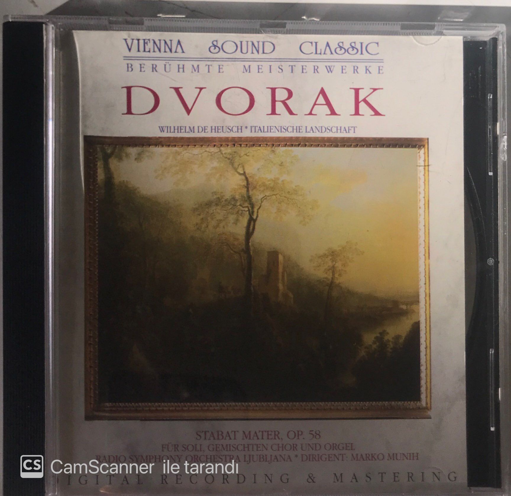Antonin Dvorak Stabat Mater Op. 58 CD