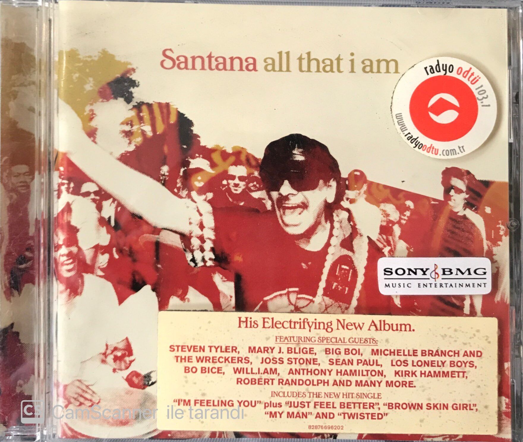 Santana All That I Am CD