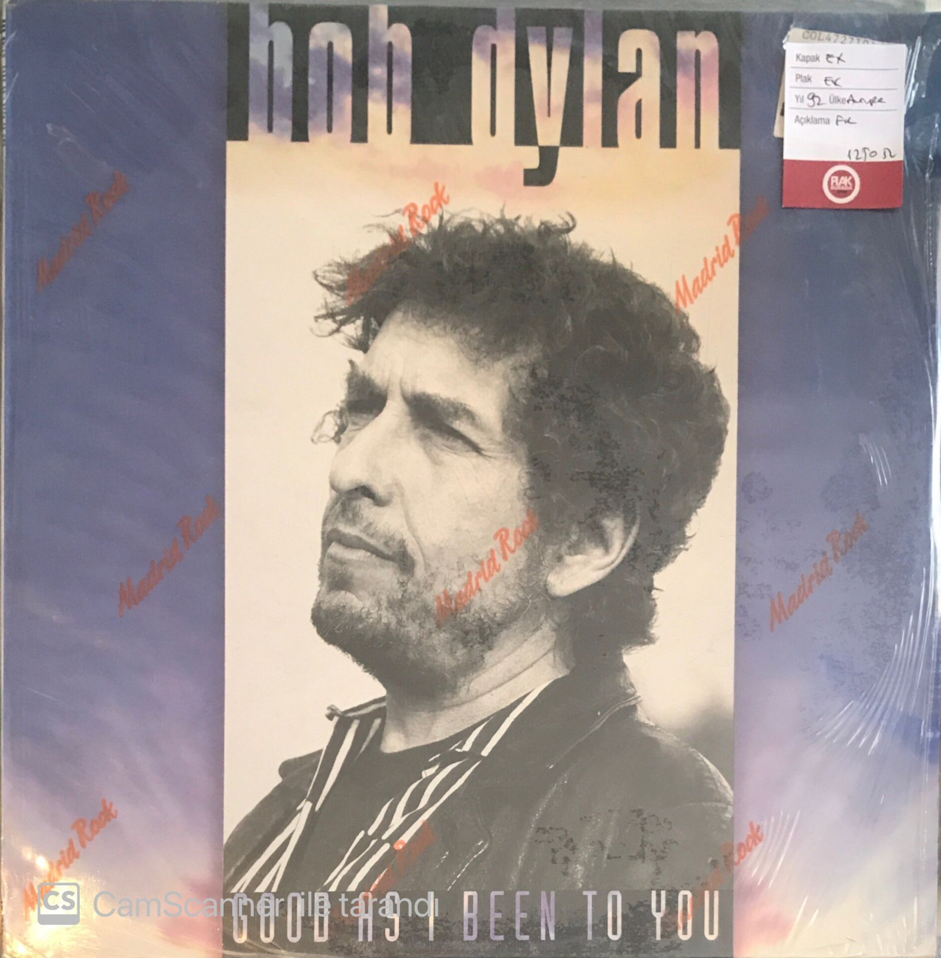Bob Dylan - Good As I Been To You LP