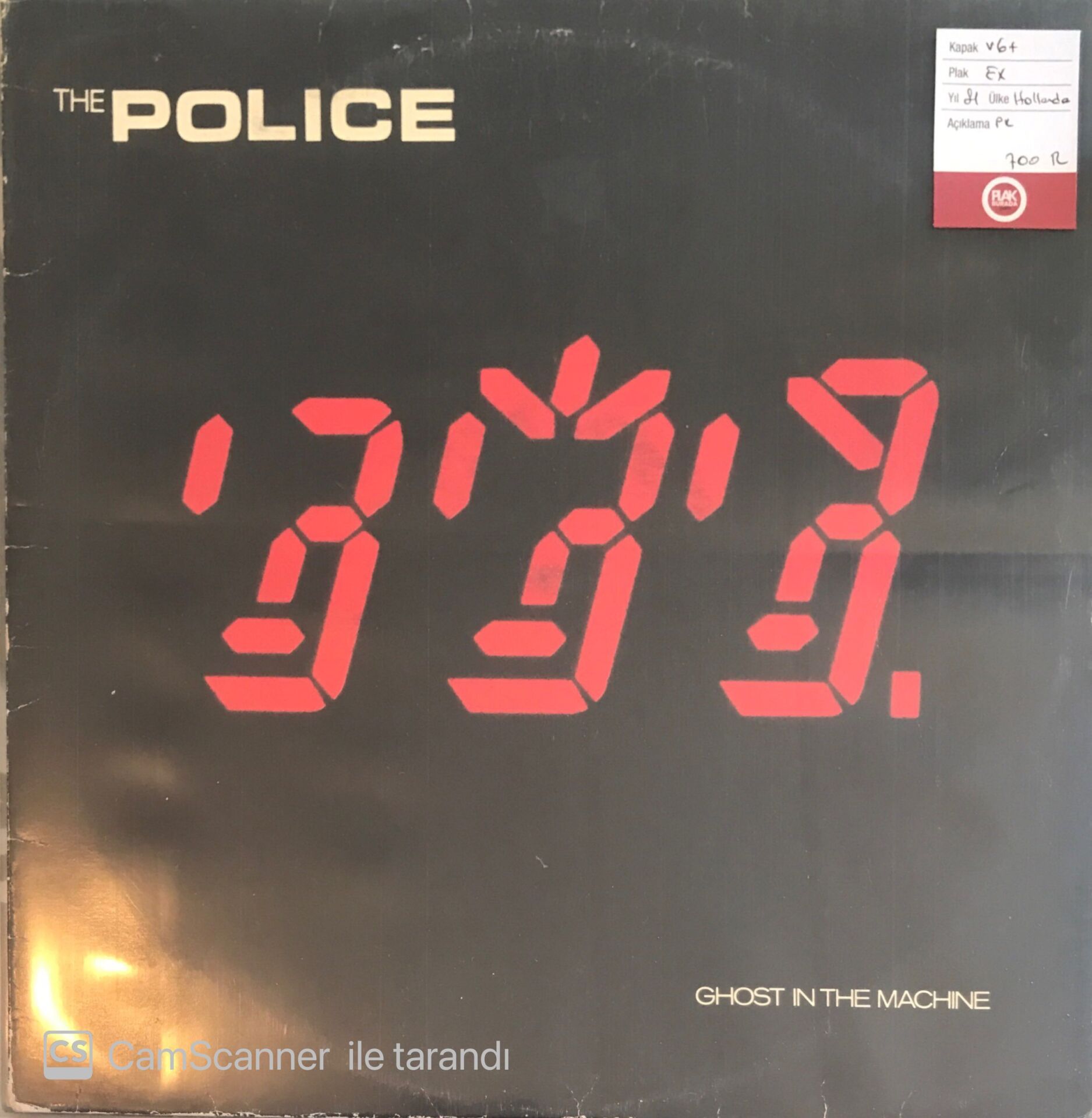 The Police – Ghost In The Machine LP