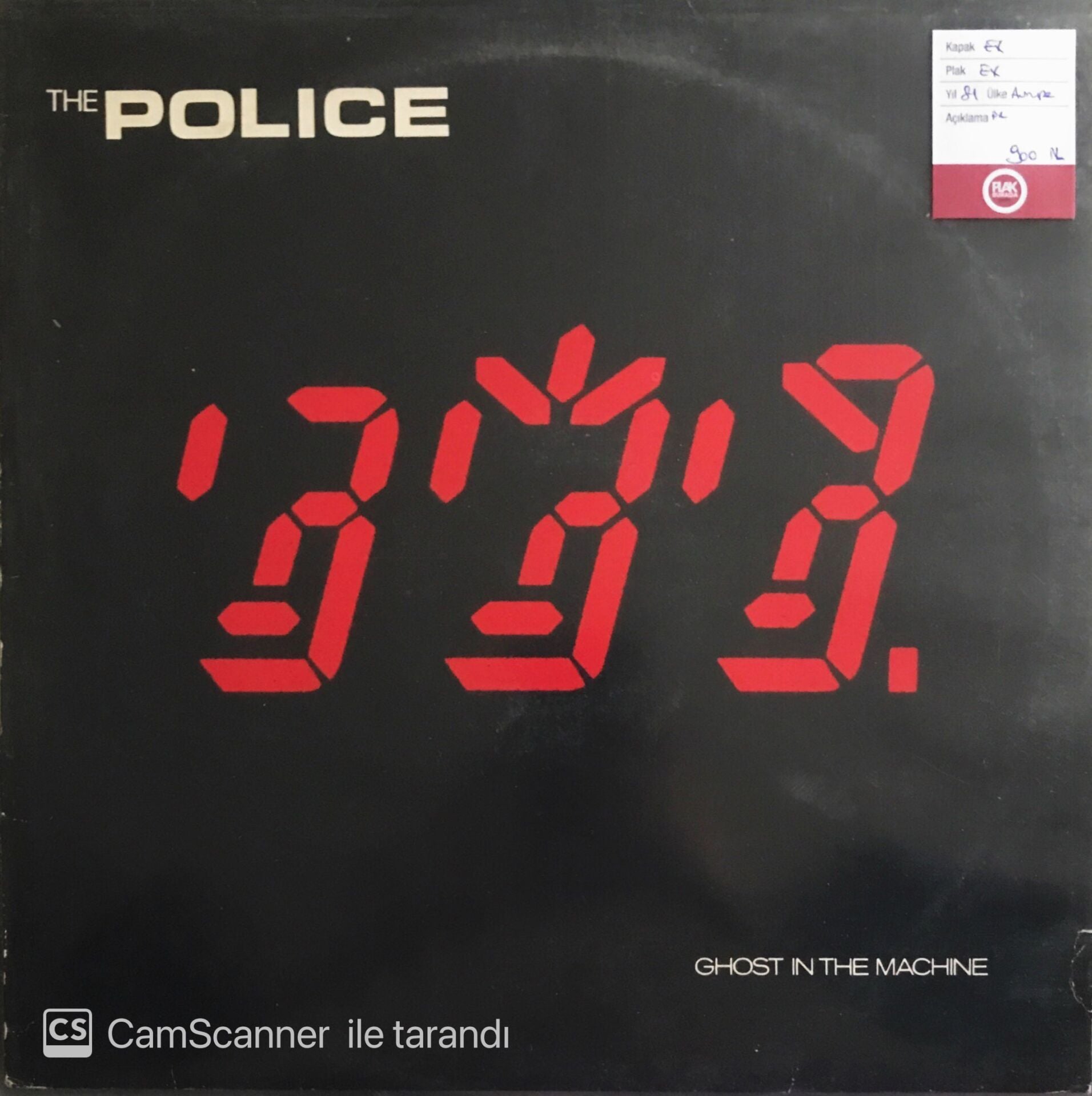 The Police – Ghost In The Machine - LP