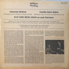 Elif Und Bedii Aran Variationen Uber Ein Thema Von Haydn LP