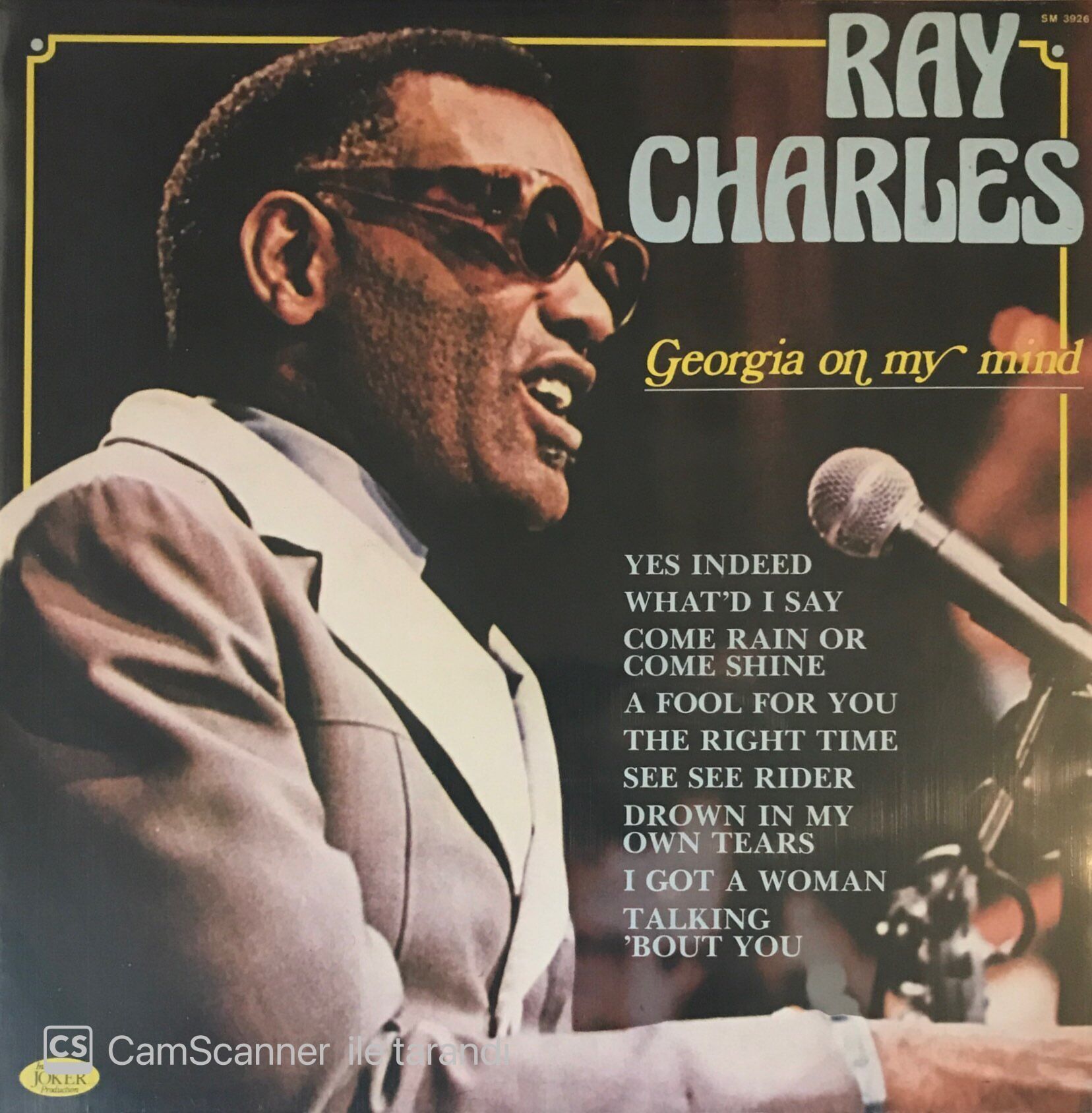 Ray Charles Georgıa On My Mınd LP
