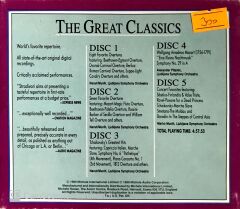 Treasury Of Great Classics The Great Classics 5 Discs CD