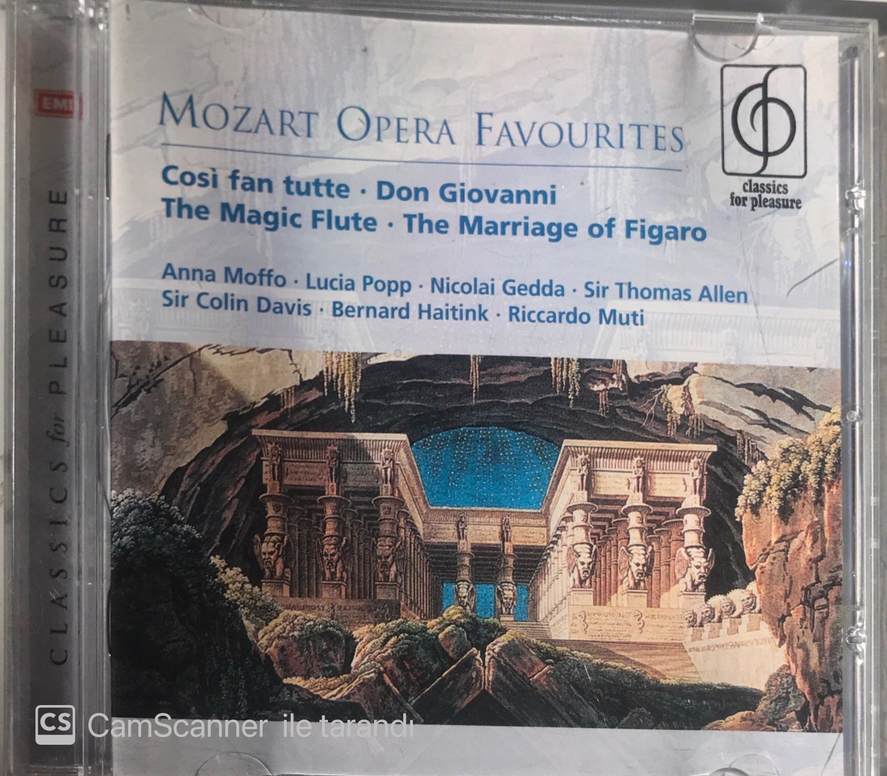 Mozart Opera Favourites CD