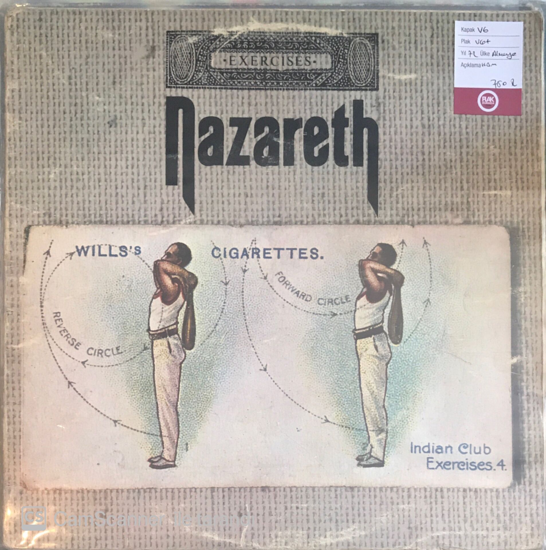 Nazareth - Exercises LP