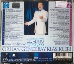 Orhan Gencebay 2. Albüm Sizin Seçtikleriniz 2'li CD
