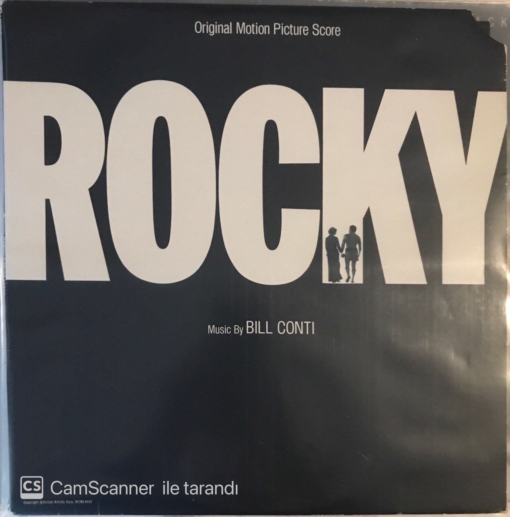 Original Motion Picture Score Rocky Bill Conti LP