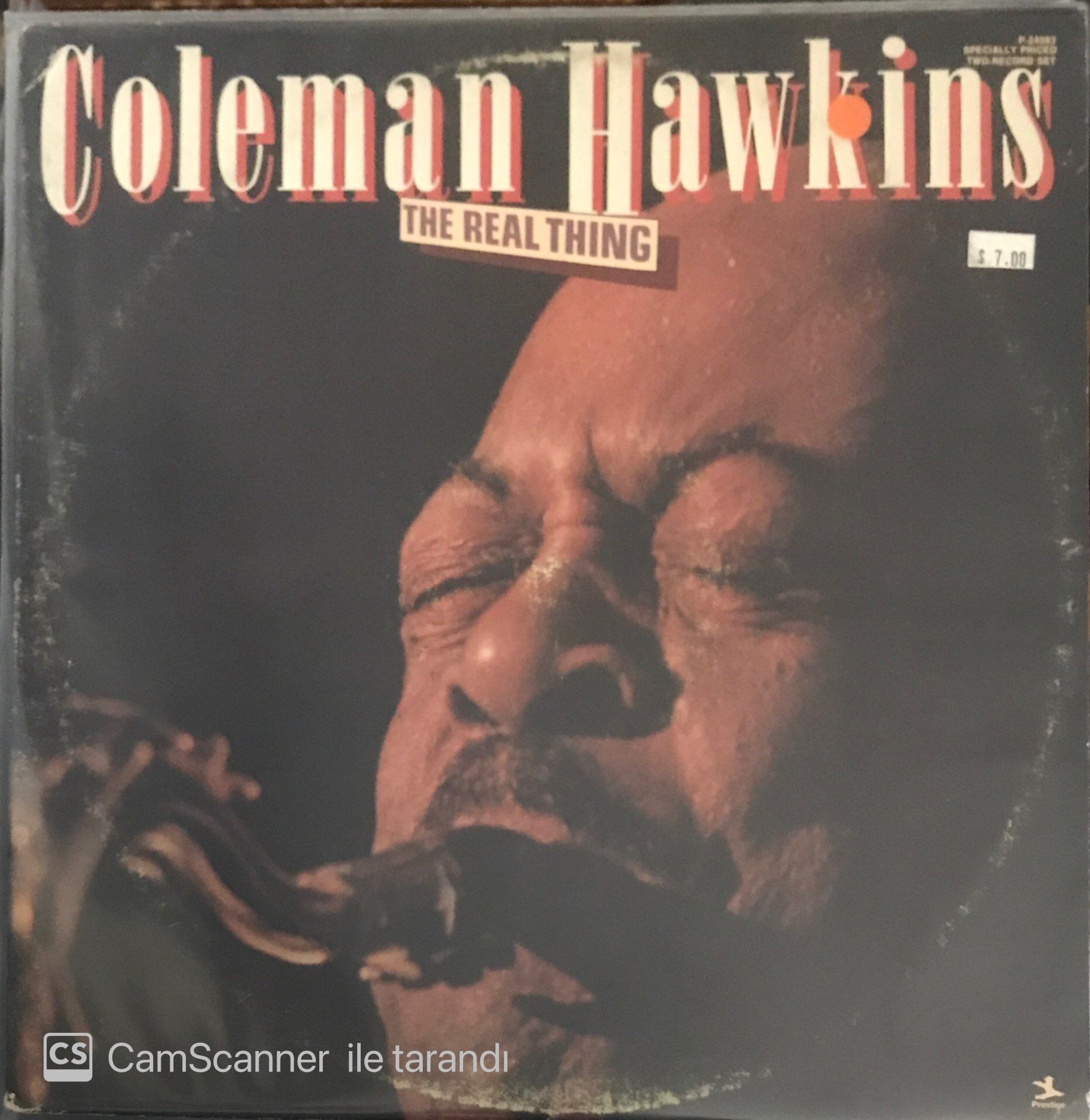 Coleman Hawkins The Real Thing LP