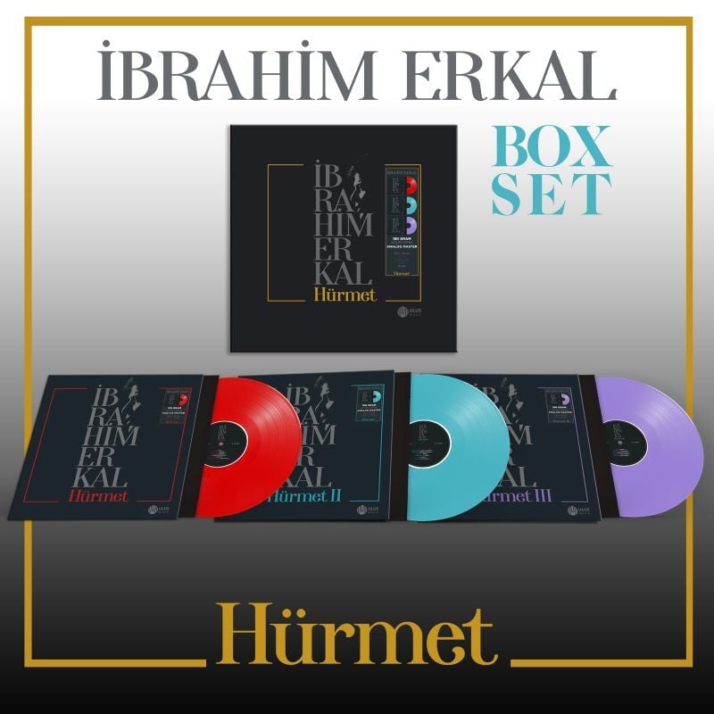 İbrahim Erkal - Hürmet Box Set LP