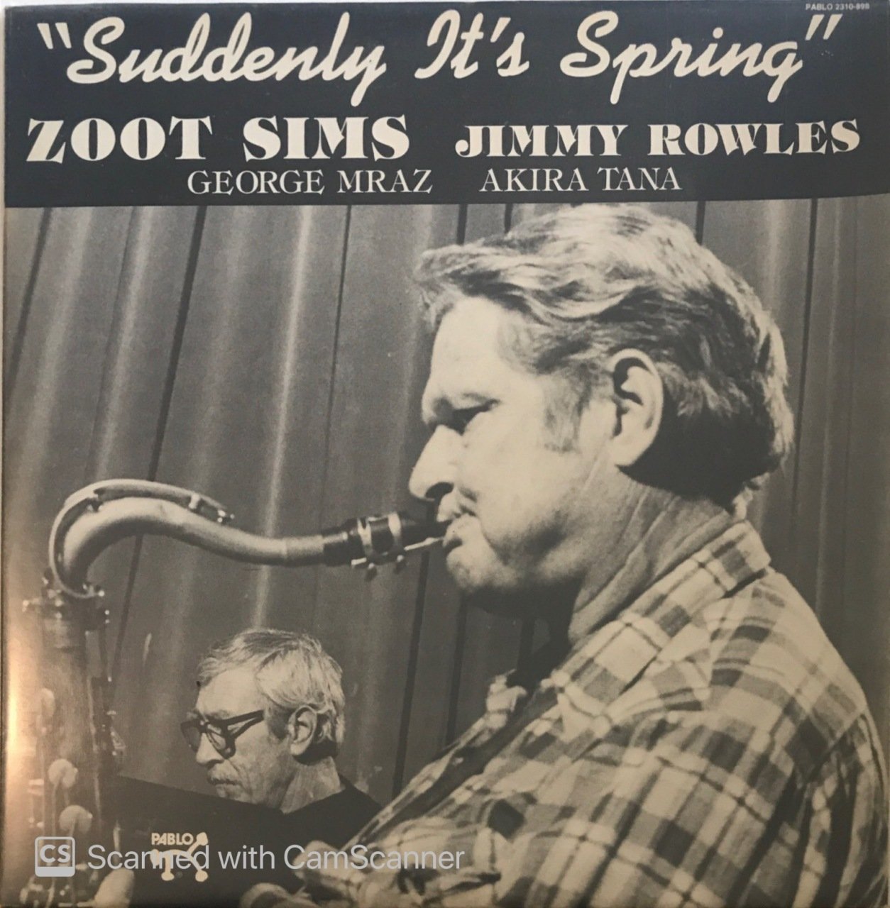 Zoot Sims Suddenly It's Spring LP