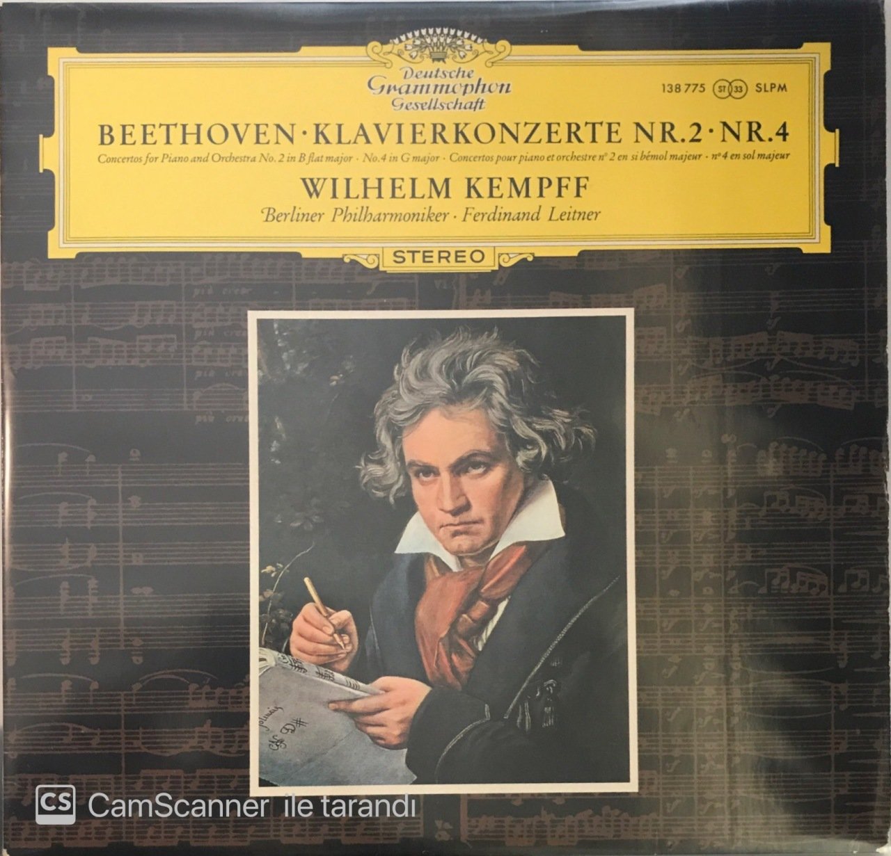 Beethoven Klavierkonzerte Nr. 2 - Nr. 4 LP
