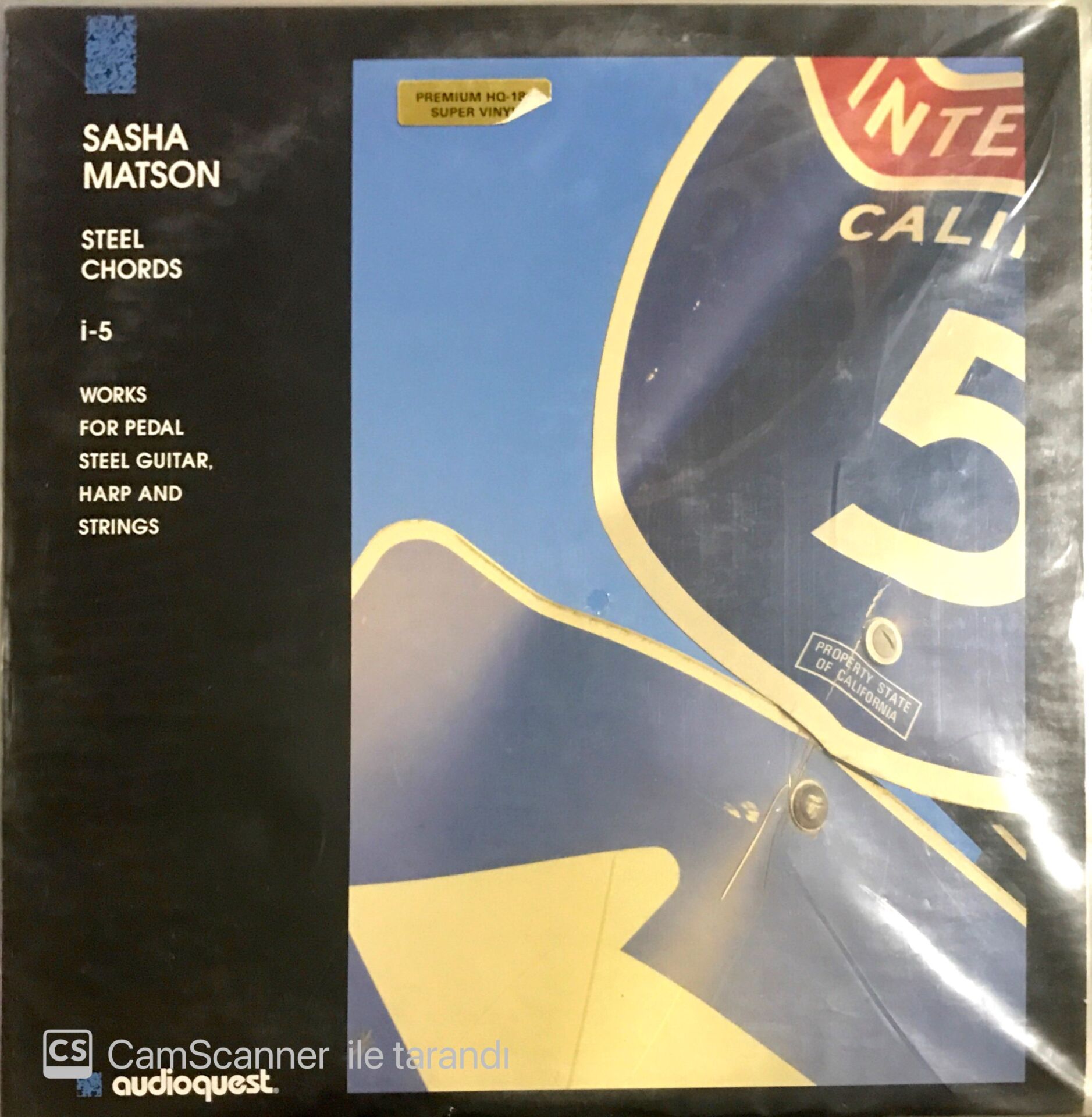 Sasha Matson - Steel Chords LP