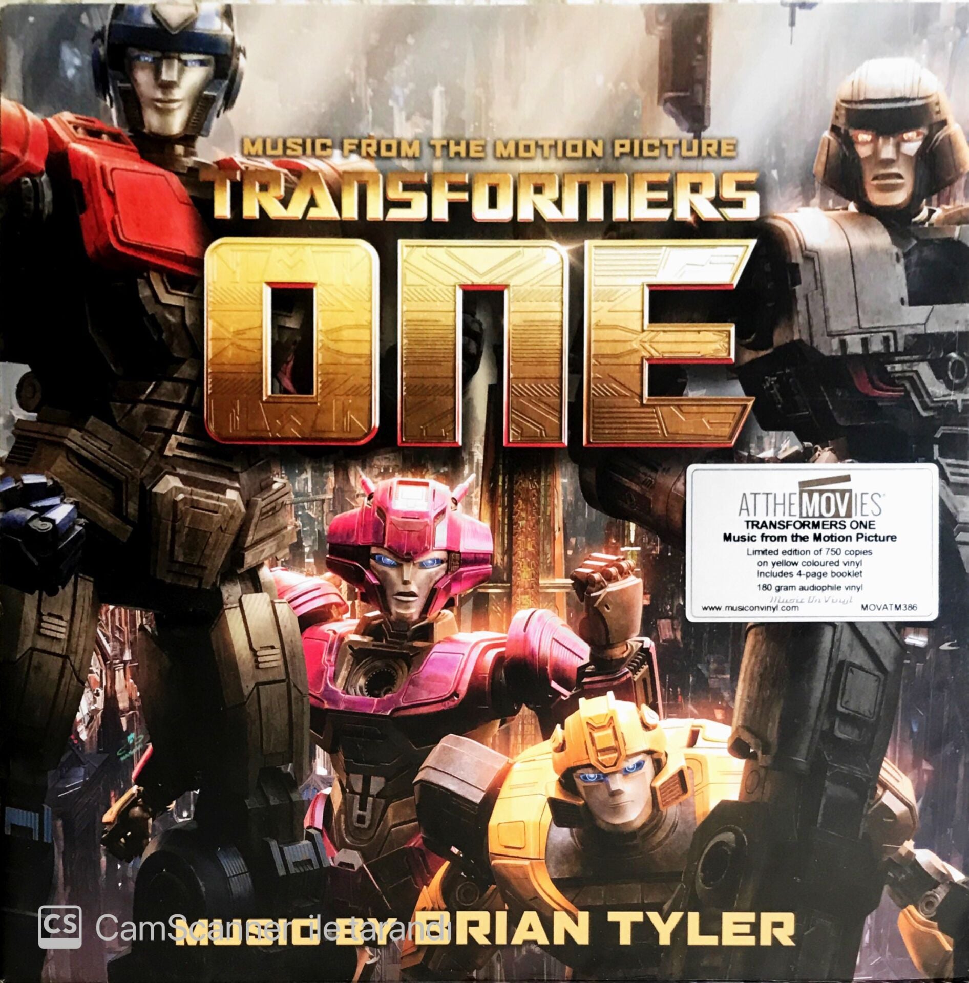 Music From The Motion Picture Transformers One - LP