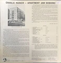 Charlie Parker Apartment Jam Sessions LP