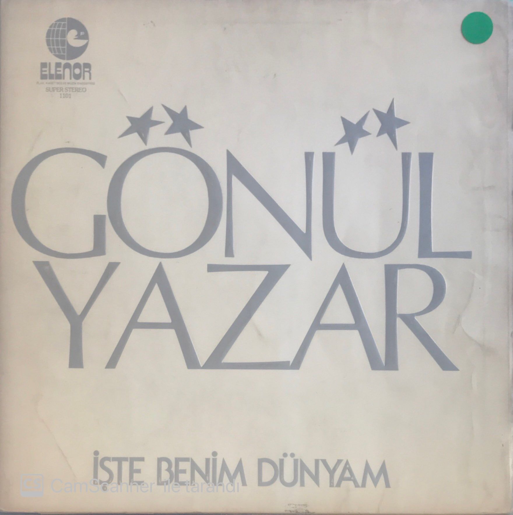 Gönül Yazar / İşte Benim Dünyam LP (Renkli Baskı)