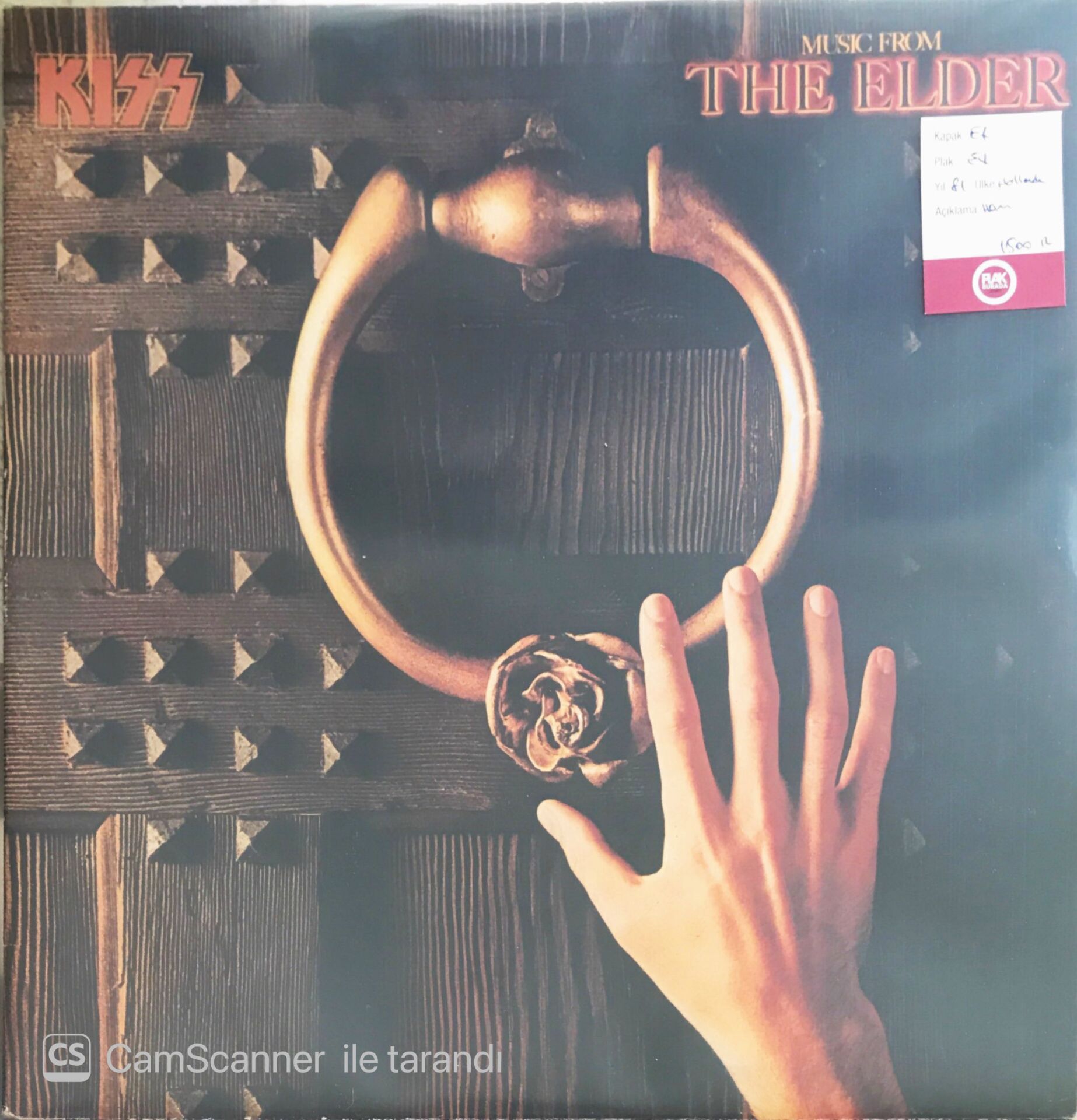 Kiss - Music From The Elder - LP
