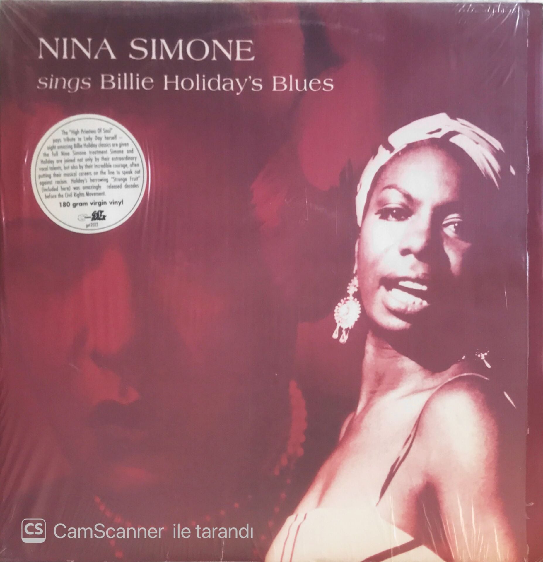 Nina Simone Sings Billie Holiday's Blues - LP
