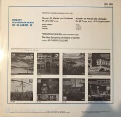 Mozart Klavierkonzerte Nr.25 Und Nr.26 LP
