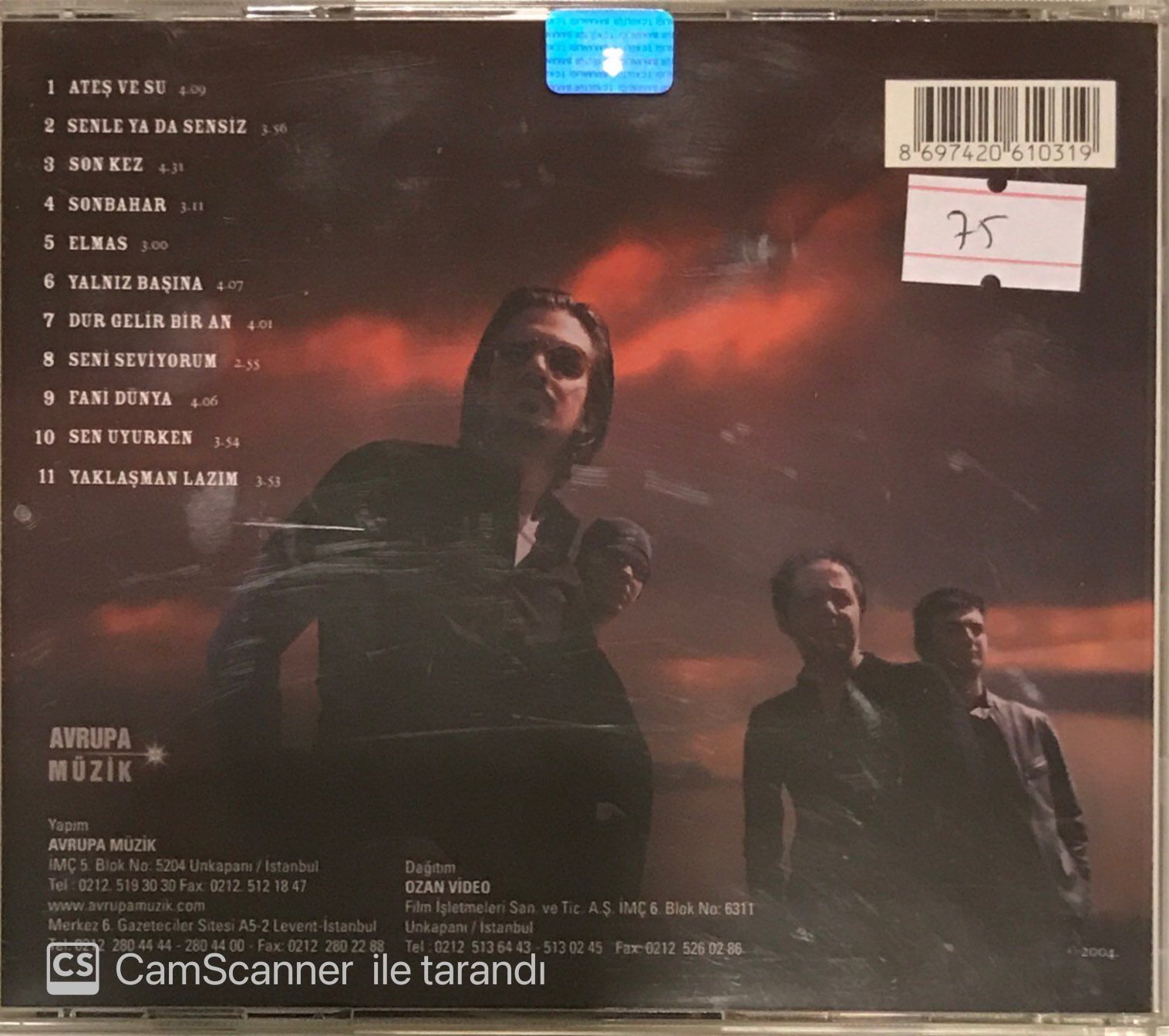 Kargo - Ateş ve Su CD Plak Satın Al