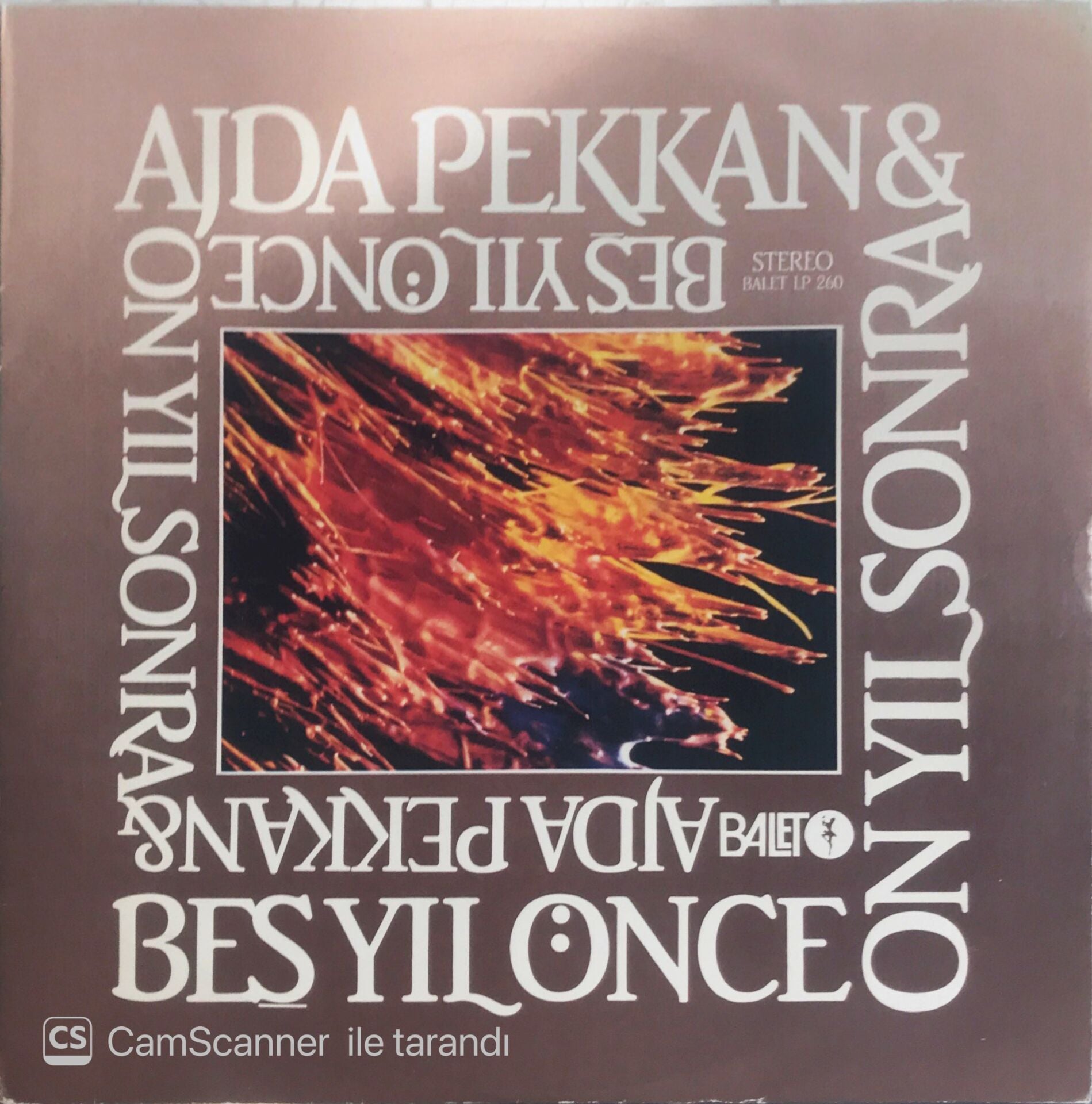 Ajda Pekkan - Beş Yıl Önce On Yıl Sonra - LP