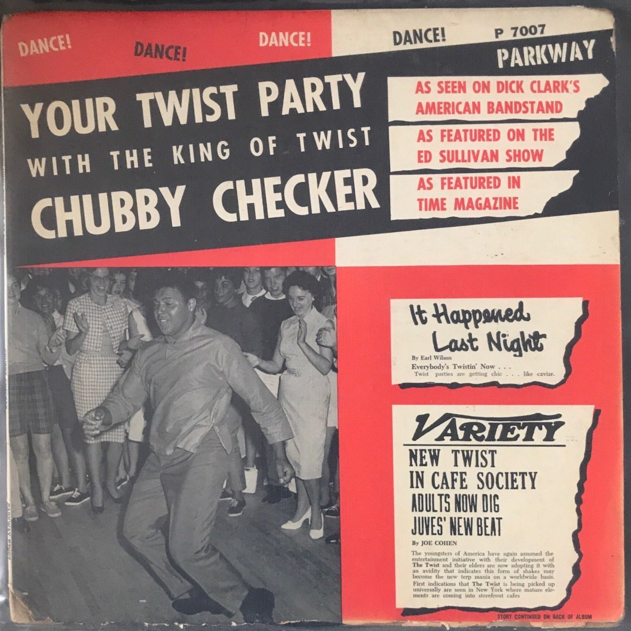 Chubby Checker Your Twist Party LP